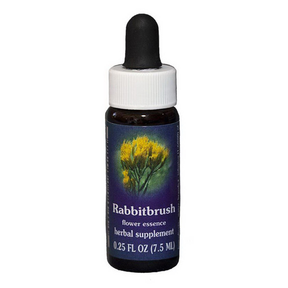 Flower Essence Rabbitbrush Herbal Supplement Dropper, 0.25 Oz